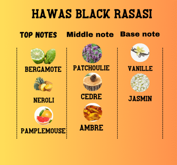 Hawas Black Rasasi – Image 2